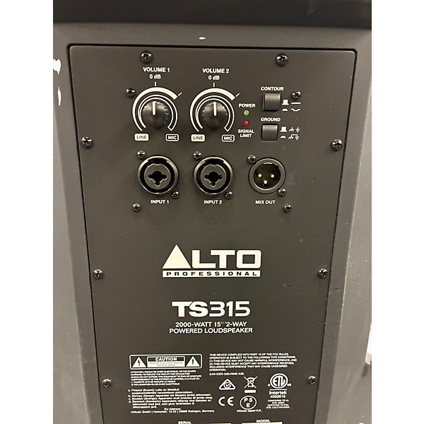 Used Alto TS315 Powered Speaker