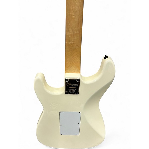 Used Charvel Pro Mod San Dimas HH HT WHITE Solid Body Electric Guitar