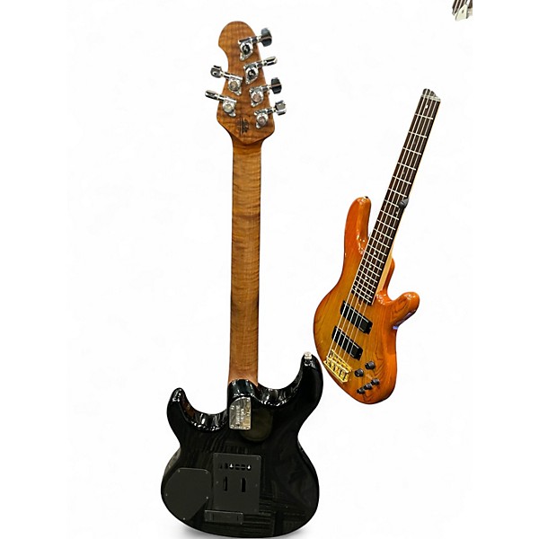 Used Ernie Ball Music Man Luke 4 HH Gator Burst Solid Body Electric Guitar