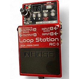 Used BOSS RC3 Loop Station Pedal