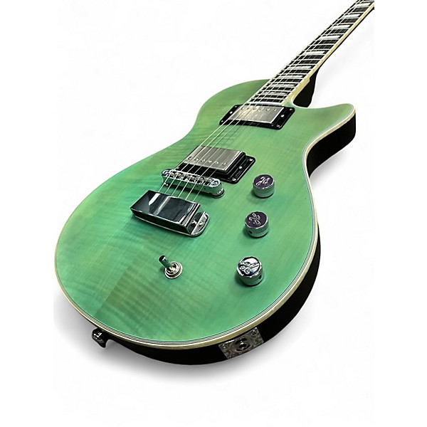 Used Hagstrom Ultra Max Fall Sky Satin Solid Body Electric Guitar