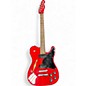 Used Fender JA90 Jim Adkins Thinline Telecaster Crimson Red Trans Hollow Body Electric Guitar thumbnail