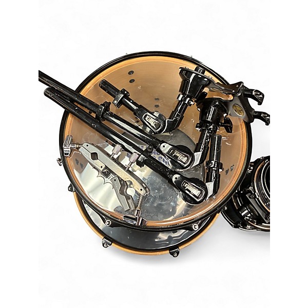 Used 2010s Pearl 5 Piece Vision cobalt blue Drum Kit