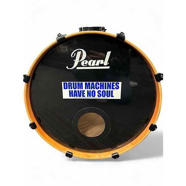 Used 2010s Pearl 5 Piece Vision cobalt blue Drum Kit