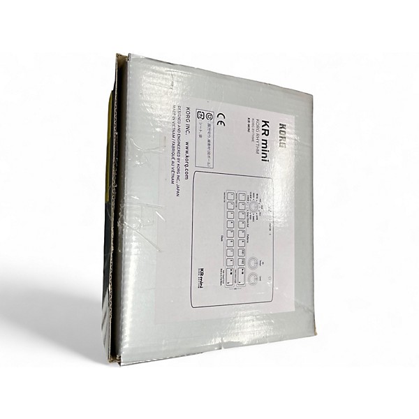 Used KORG KRMINI Drum Machine