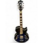 Used Ibanez AG75 Artcore Blue Burst Hollow Body Electric Guitar thumbnail