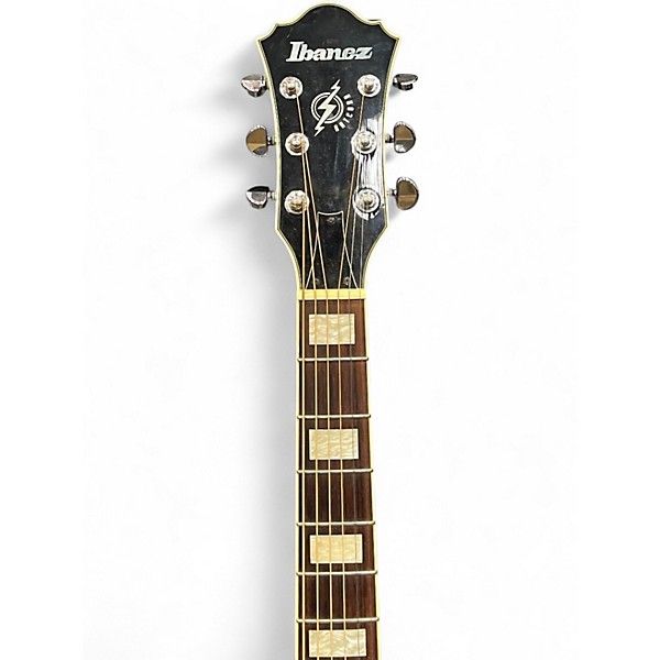 Used Ibanez AG75 Artcore Blue Burst Hollow Body Electric Guitar