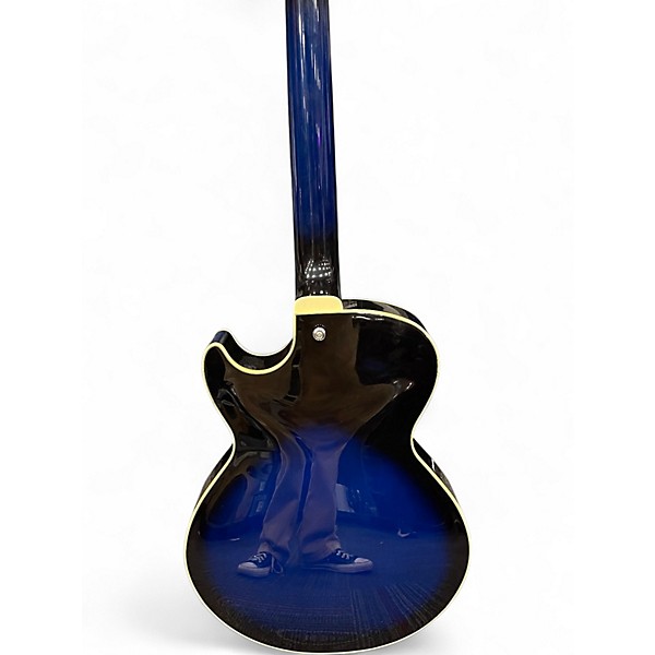 Used Ibanez AG75 Artcore Blue Burst Hollow Body Electric Guitar