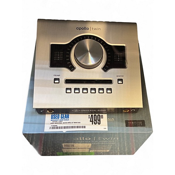 Used Universal Audio Apollo Twin Duo Audio Interface