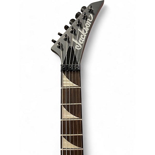 Used Jackson KVXMG King V Satin Black Solid Body Electric Guitar