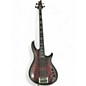 Used Schecter Guitar Research Hellraiser Extreme 4 String Crimson Red Burst Electric Bass Guitar thumbnail
