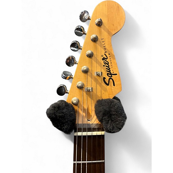 Used Squier Bullet Stratocaster BLUE GRAY Solid Body Electric Guitar