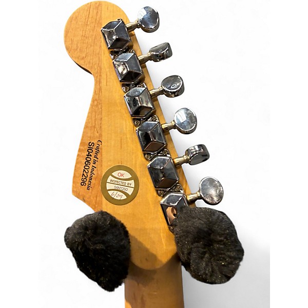 Used Squier Bullet Stratocaster BLUE GRAY Solid Body Electric Guitar