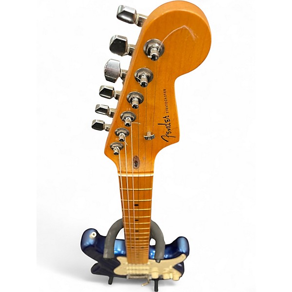 Used 2020 Fender American Ultra Stratocaster COBRA BLUE Solid Body Electric Guitar