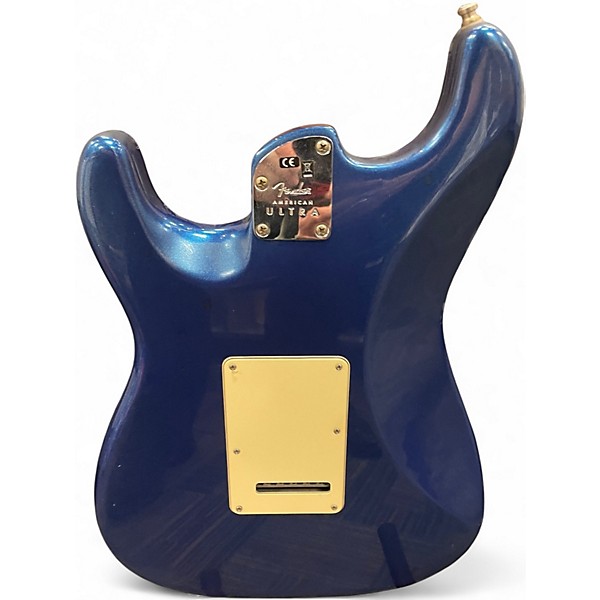 Used 2020 Fender American Ultra Stratocaster COBRA BLUE Solid Body Electric Guitar