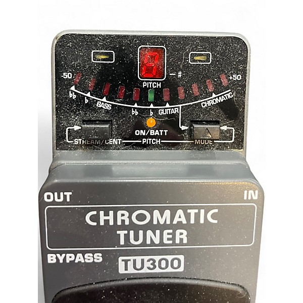 Used Behringer TU300 Chromatic Tuner Pedal