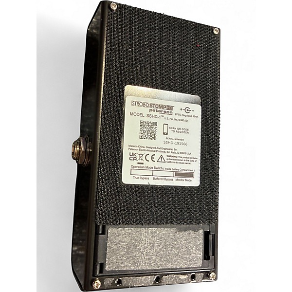 Used Peterson Strobostomp HD Tuner Pedal