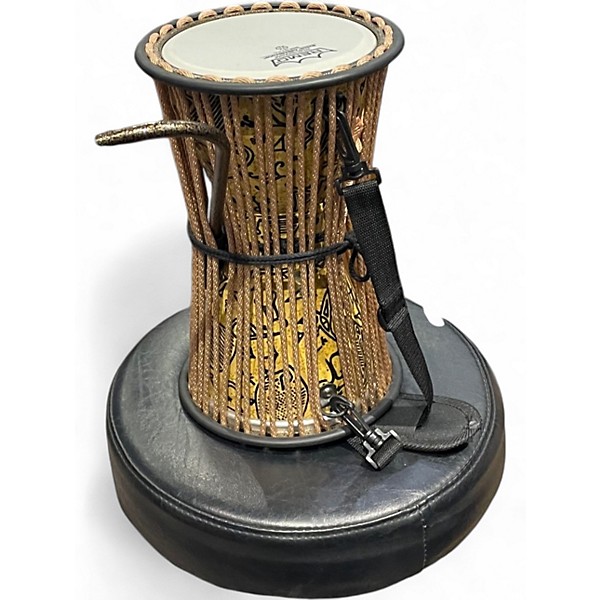 Used Remo West African Talking Drum Hand Drum