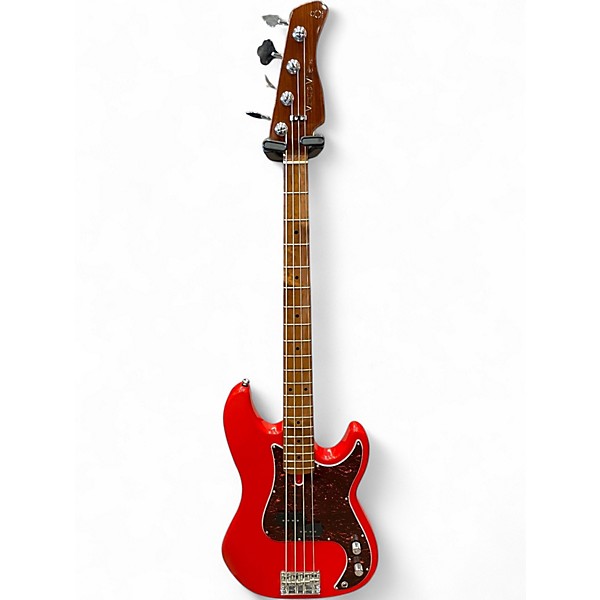 Used Sire MARCUS MILLER P5 Hot Rod Red Electric Bass Guitar