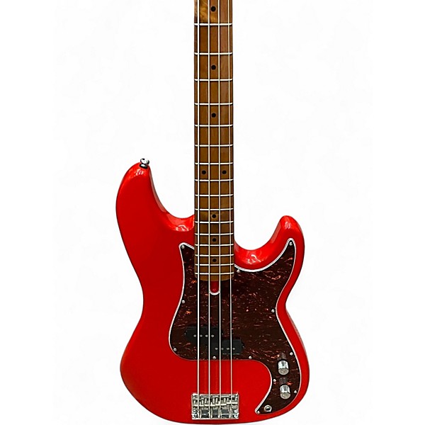 Used Sire MARCUS MILLER P5 Hot Rod Red Electric Bass Guitar
