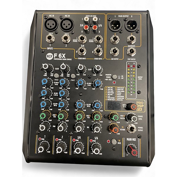 Used RCF F 6X 6 Powered Mixer