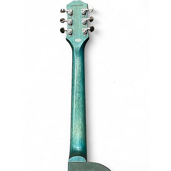 Used Epiphone Les Paul Traditional Pro IV Pelham Blue Solid Body Electric Guitar