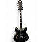 Used Stadium YGBK P90 Black Hollow Body Electric Guitar thumbnail