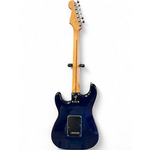 Used Fender Limited Edition Player II Stratocaster HSS Plus Top  Blue Burst Solid Body Electric Guitar