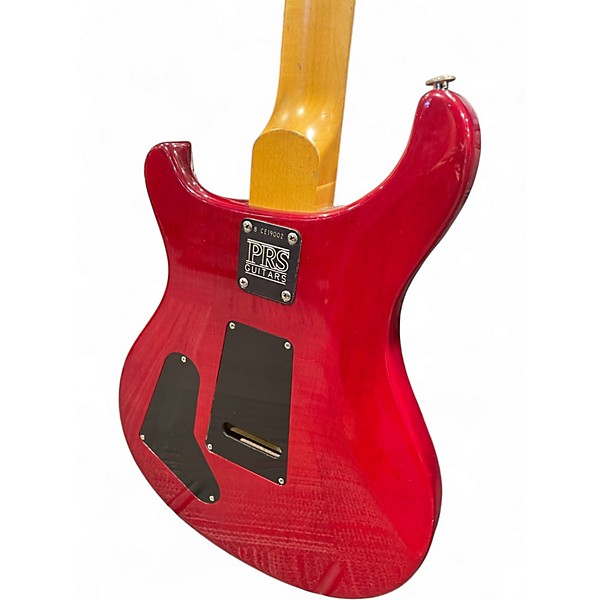 Used PRS CE22 Trans Red Solid Body Electric Guitar