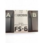 Used BOSS FS6 Dual Footswitch Sustain Pedal