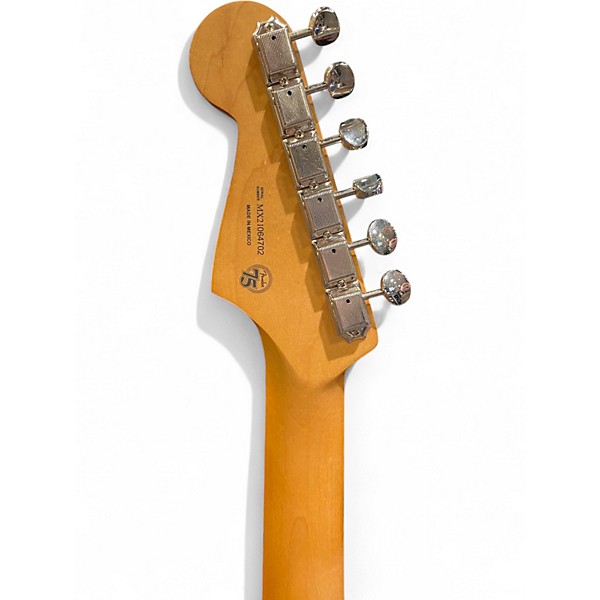 Used Fender Noventa Stratocaster Daphne Blue Solid Body Electric Guitar