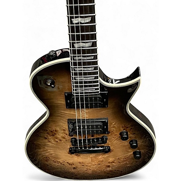 Used ESP LTD EC1000 Deluxe Spalted Maple Solid Body Electric Guitar