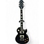 Used Epiphone Les Paul Standard Ebony Solid Body Electric Guitar thumbnail