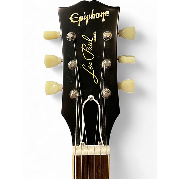 Used Epiphone inspired by gibson 1959 les paul reissue factory burst Solid Body Electric Guitar