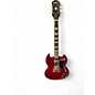 Used Epiphone INSPIRED BY GIBSON 1961 LES PAUL Cherry Solid Body Electric Guitar thumbnail