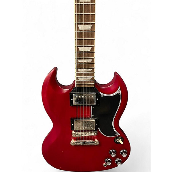 Used Epiphone INSPIRED BY GIBSON 1961 LES PAUL Cherry Solid Body Electric Guitar