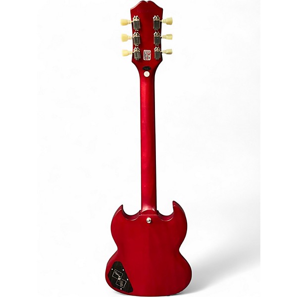 Used Epiphone INSPIRED BY GIBSON 1961 LES PAUL Cherry Solid Body Electric Guitar