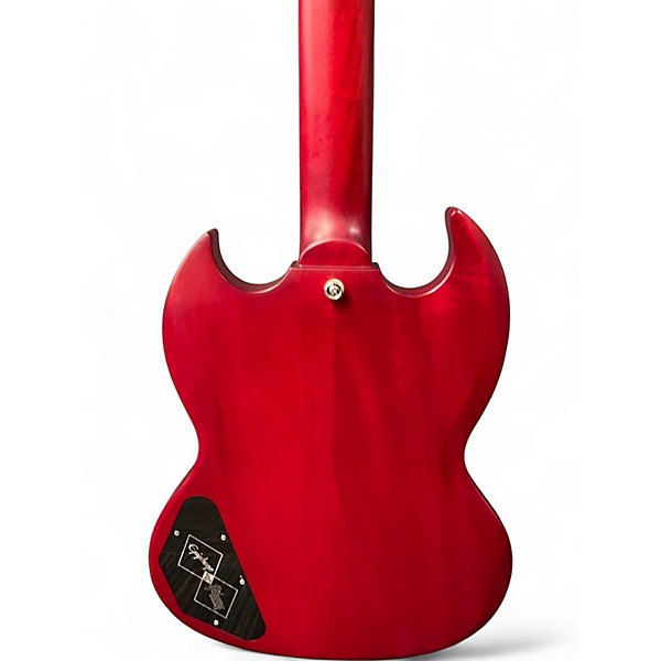 Used Epiphone INSPIRED BY GIBSON 1961 LES PAUL Cherry Solid Body Electric Guitar