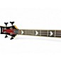 Used Schecter Guitar Research Stiletto Extreme 4 String Trans Red Electric Bass Guitar
