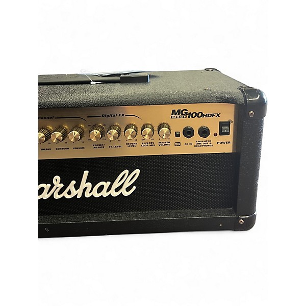 Used Marshall MG100HDFX 100W Solid State Guitar Amp Head