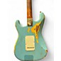 Used 2023 Fender Masterbuilt '64 Stratocaster Heavy Relic Daphne Blue Solid Body Electric Guitar