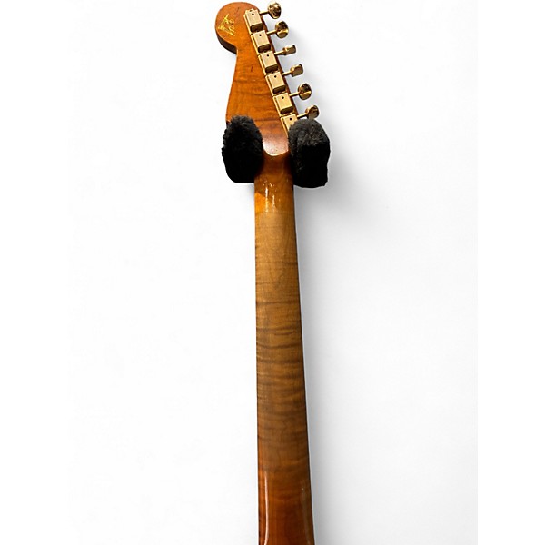 Used 2023 Fender Masterbuilt '64 Stratocaster Heavy Relic Daphne Blue Solid Body Electric Guitar