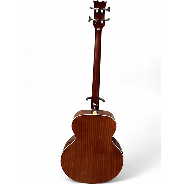 Used Dean EAB Fretless NATURAL Acoustic Bass Guitar