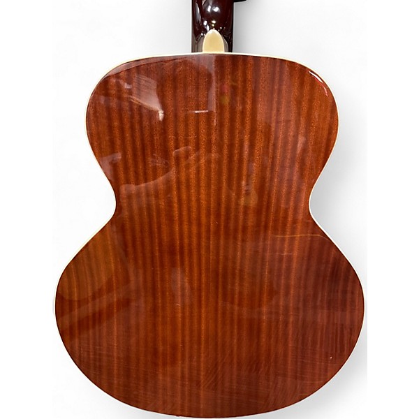 Used Dean EAB Fretless NATURAL Acoustic Bass Guitar