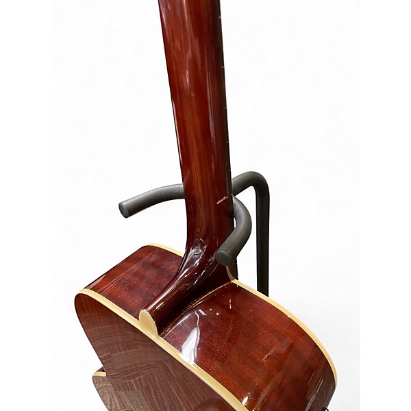 Used Dean EAB Fretless NATURAL Acoustic Bass Guitar