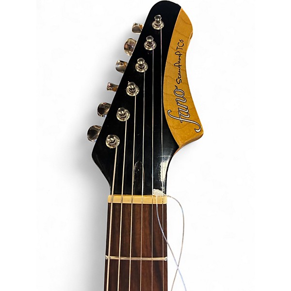 Used Fano Guitars TC6 Black Solid Body Electric Guitar