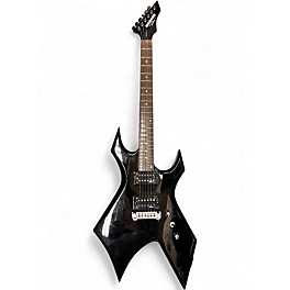 Used B.C. Rich Bronze Series Warlock Black Solid Body Electric Guitar