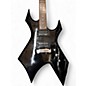 Used B.C. Rich Bronze Series Warlock Black Solid Body Electric Guitar