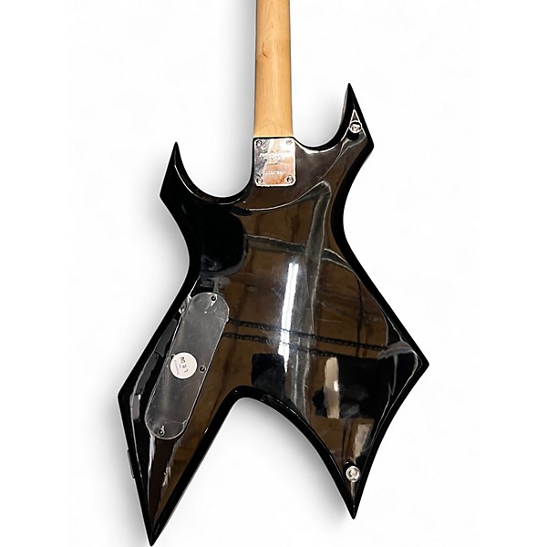 Used B.C. Rich Bronze Series Warlock Black Solid Body Electric Guitar