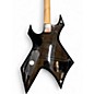 Used B.C. Rich Bronze Series Warlock Black Solid Body Electric Guitar